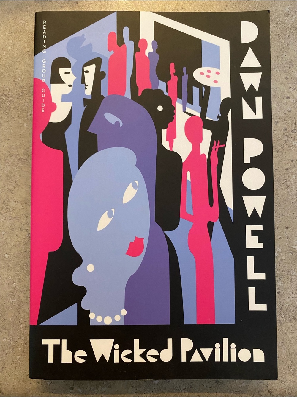 Dawn Powell The Wicked Pavilion Paperback - Pink, Purple & Blue